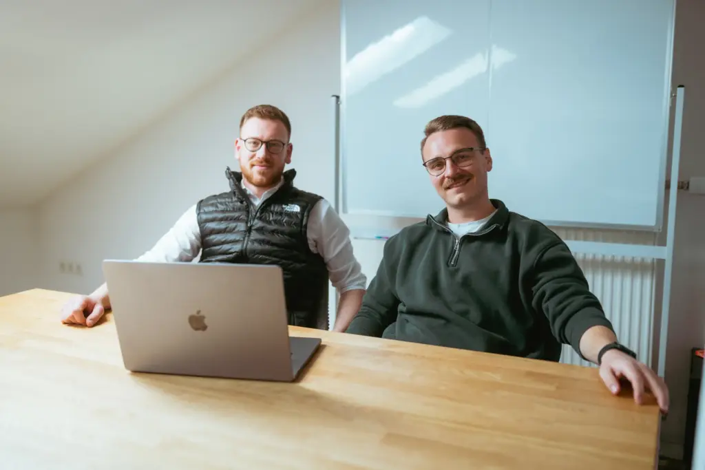 Ferdi und Dani von FWN Media in Manching