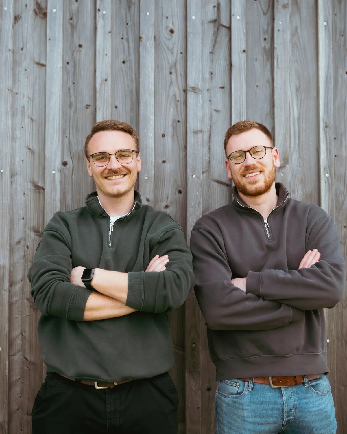 Ferdi und Dani, Foto 1 aus dem Kartenstapel auf der Über-uns-Seite