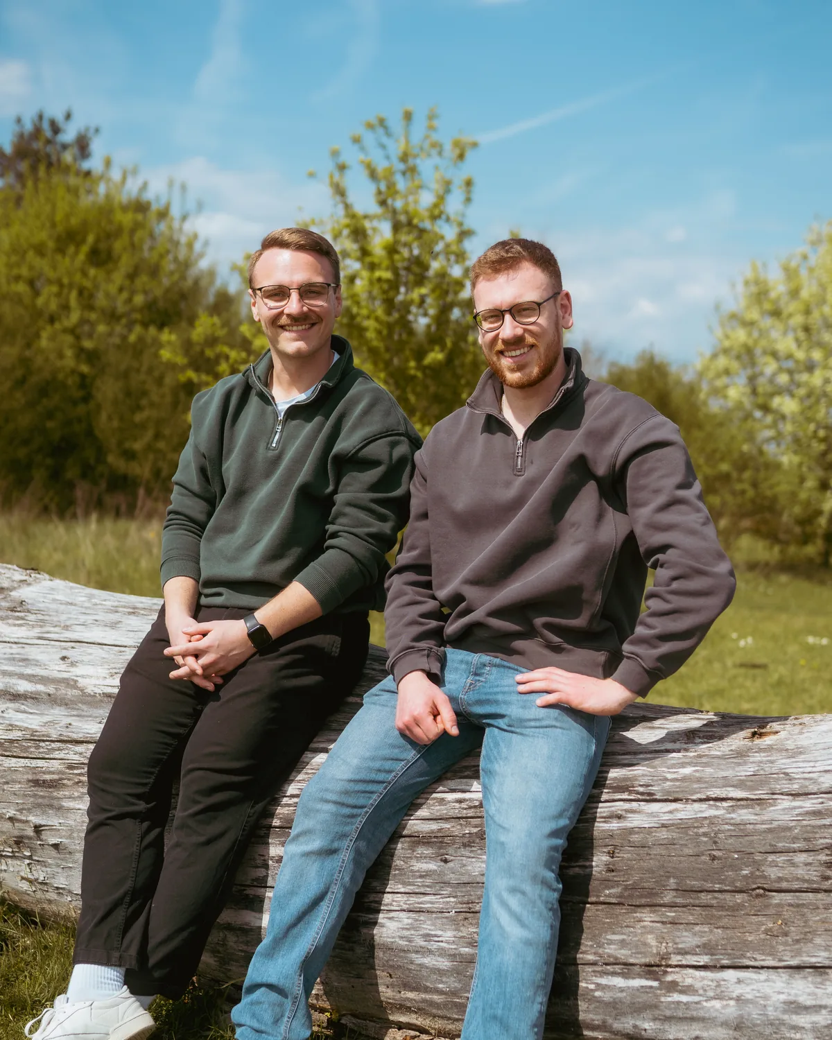 Ferdi und Dani, Foto 3 aus dem Kartenstapel auf der Über-uns-Seite